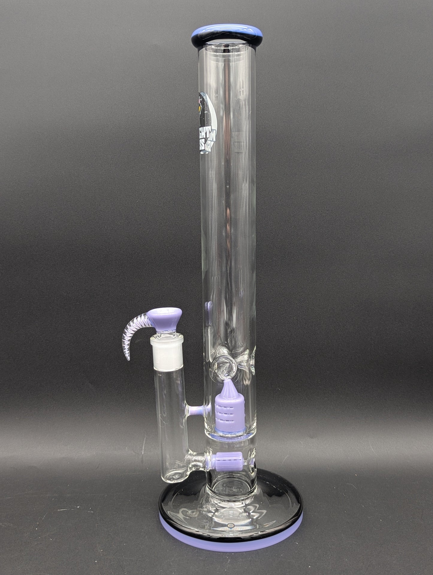 Midnight Glass Gridline to 360 Grid Cap Bong-Avernic Smoke Shop