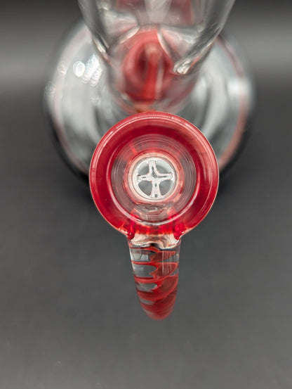 Midnight Glass Gridline to 360 Grid Cap Bong-Avernic Smoke Shop