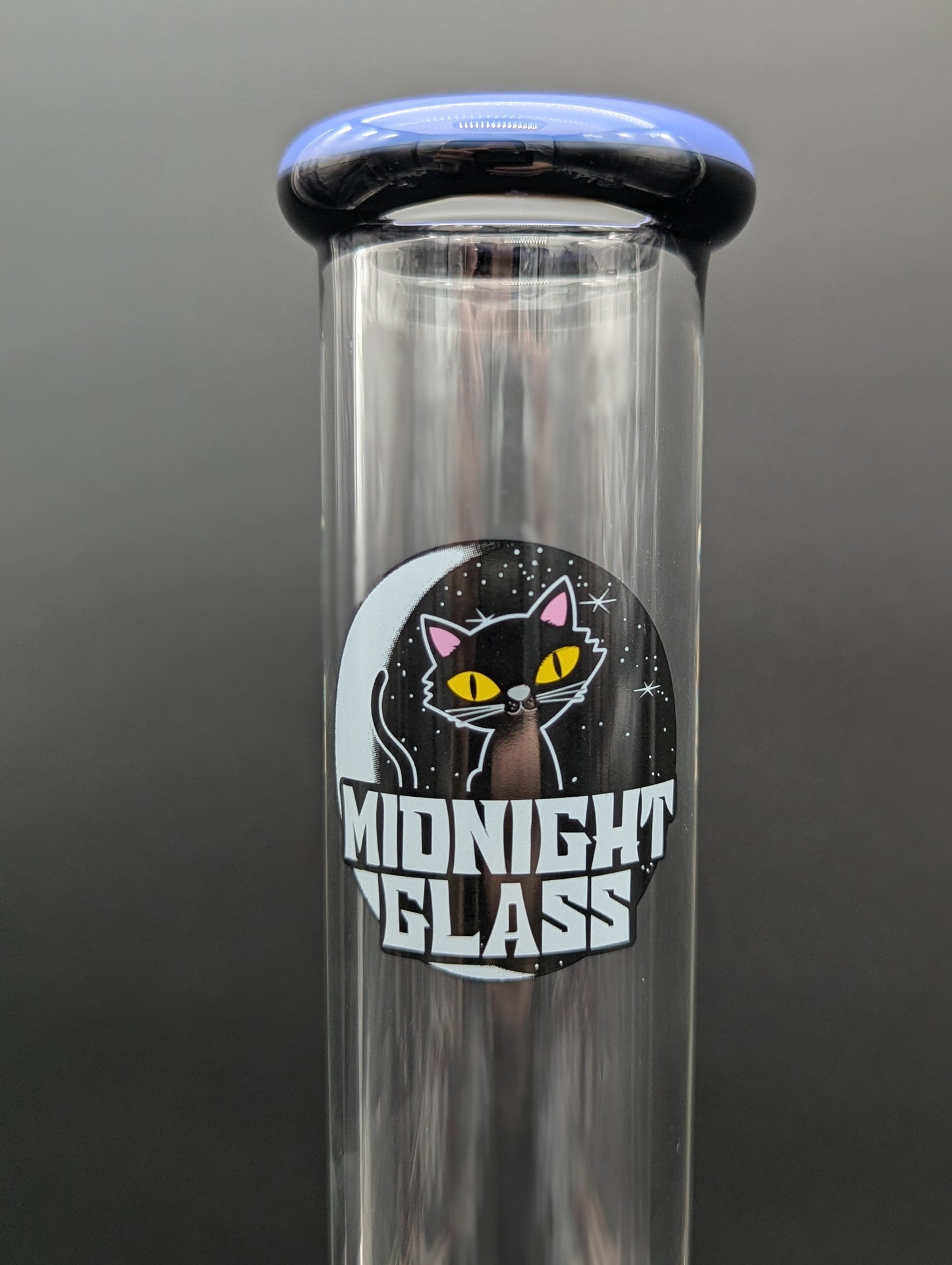 Midnight Glass Gridline to 360 Grid Cap Bong-Avernic Smoke Shop