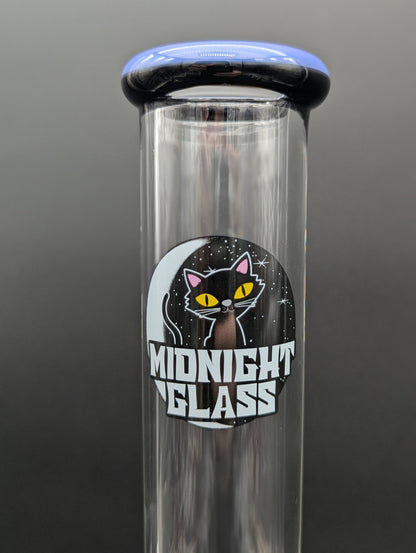Midnight Glass Gridline to 360 Grid Cap Bong-Avernic Smoke Shop