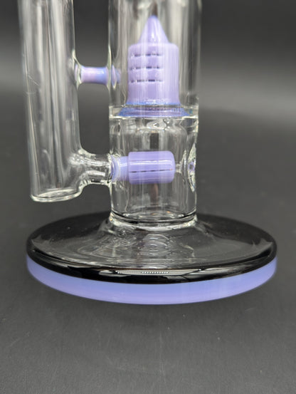 Midnight Glass Gridline to 360 Grid Cap Bong-Avernic Smoke Shop