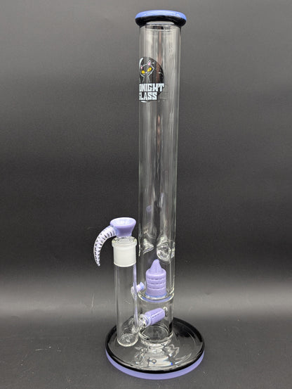 Midnight Glass Gridline to 360 Grid Cap Bong-Avernic Smoke Shop