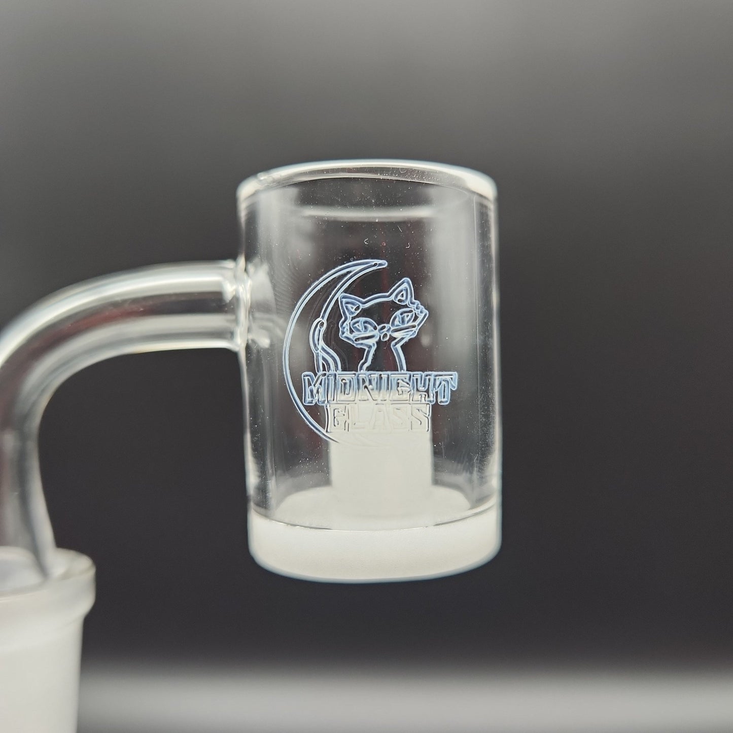 Midnight Glass Quartz Reactor Core Banger 14mm - Meech Madness Smoke Shop