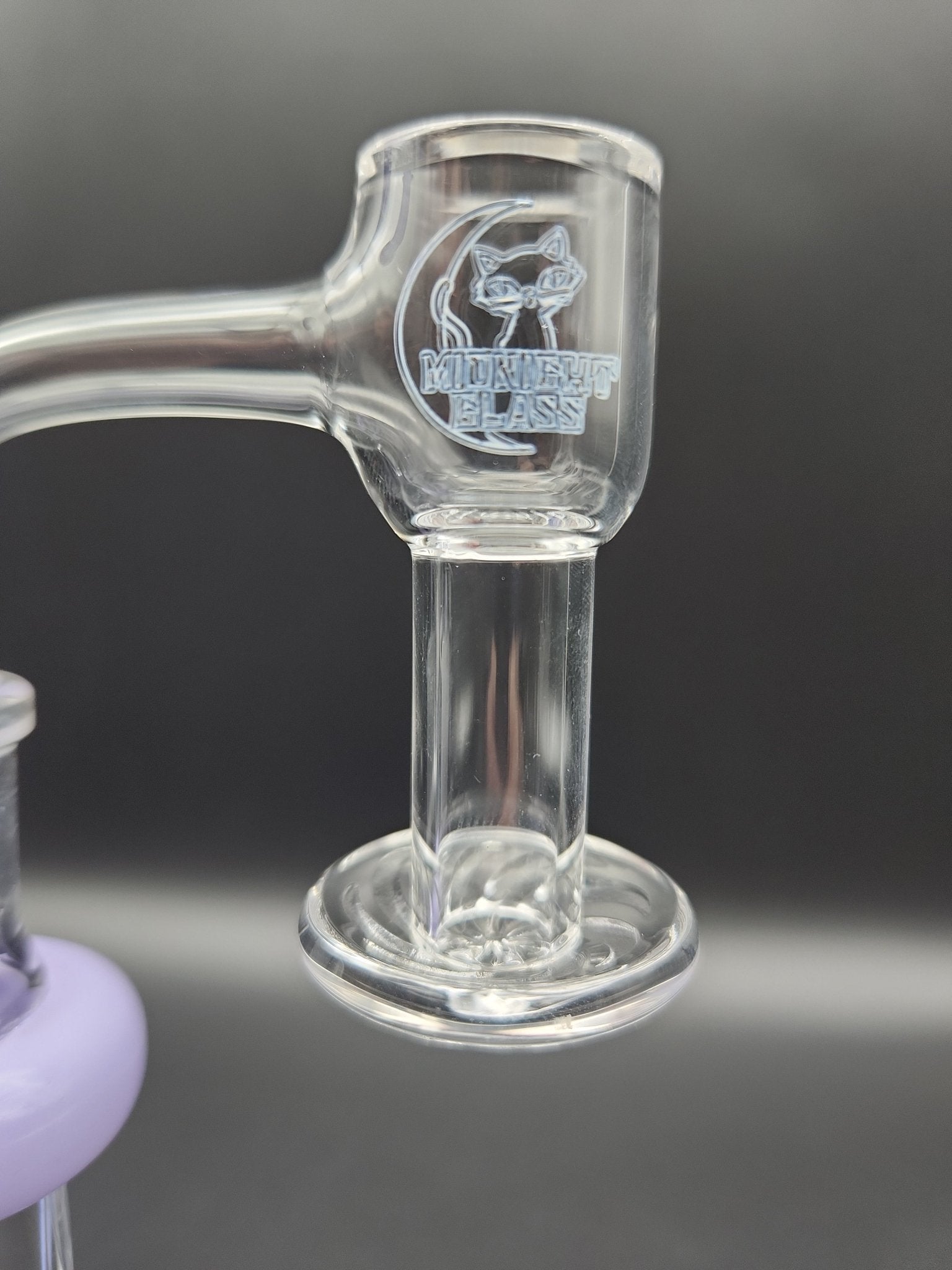 Midnight Glass Quartz Terp Slurper 14mm Male - Meech Madness Smoke Shop