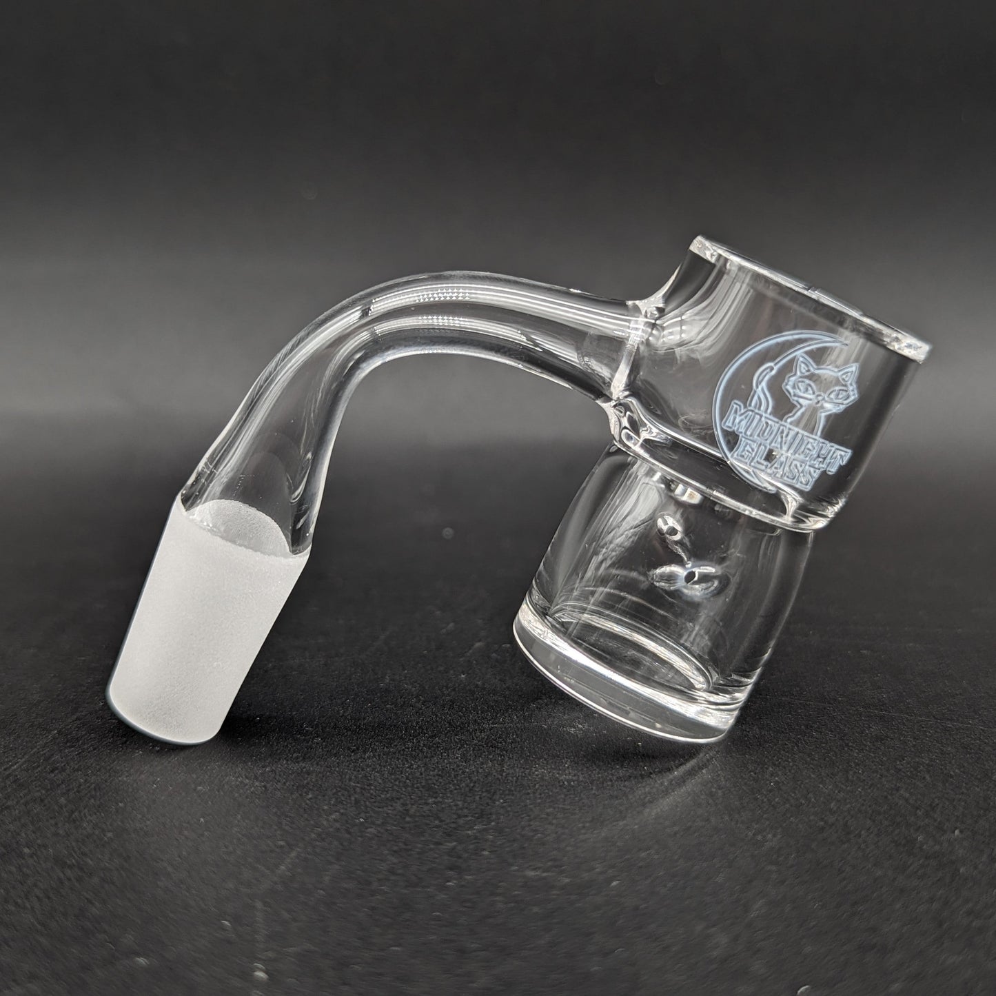 Midnight Quartz Auto Spinner Splash Guard Banger 14mm-Avernic Smoke Shop