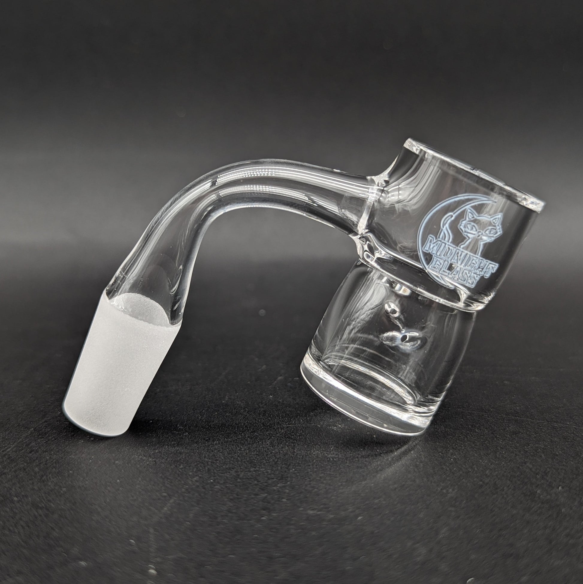 Midnight Quartz Auto Spinner Splash Guard Banger 14mm-Avernic Smoke Shop