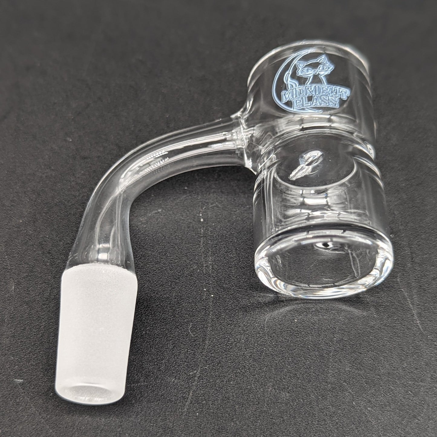 Midnight Quartz Auto Spinner Splash Guard Banger 14mm - Meech Madness Smoke Shop