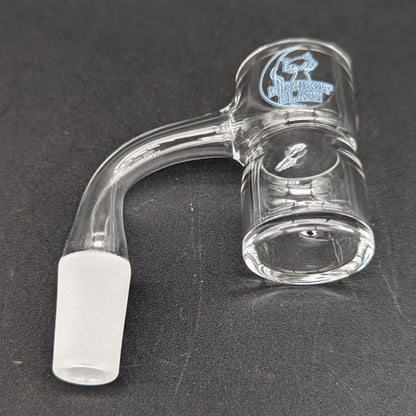 Midnight Quartz Auto Spinner Splash Guard Banger 14mm - Meech Madness Smoke Shop