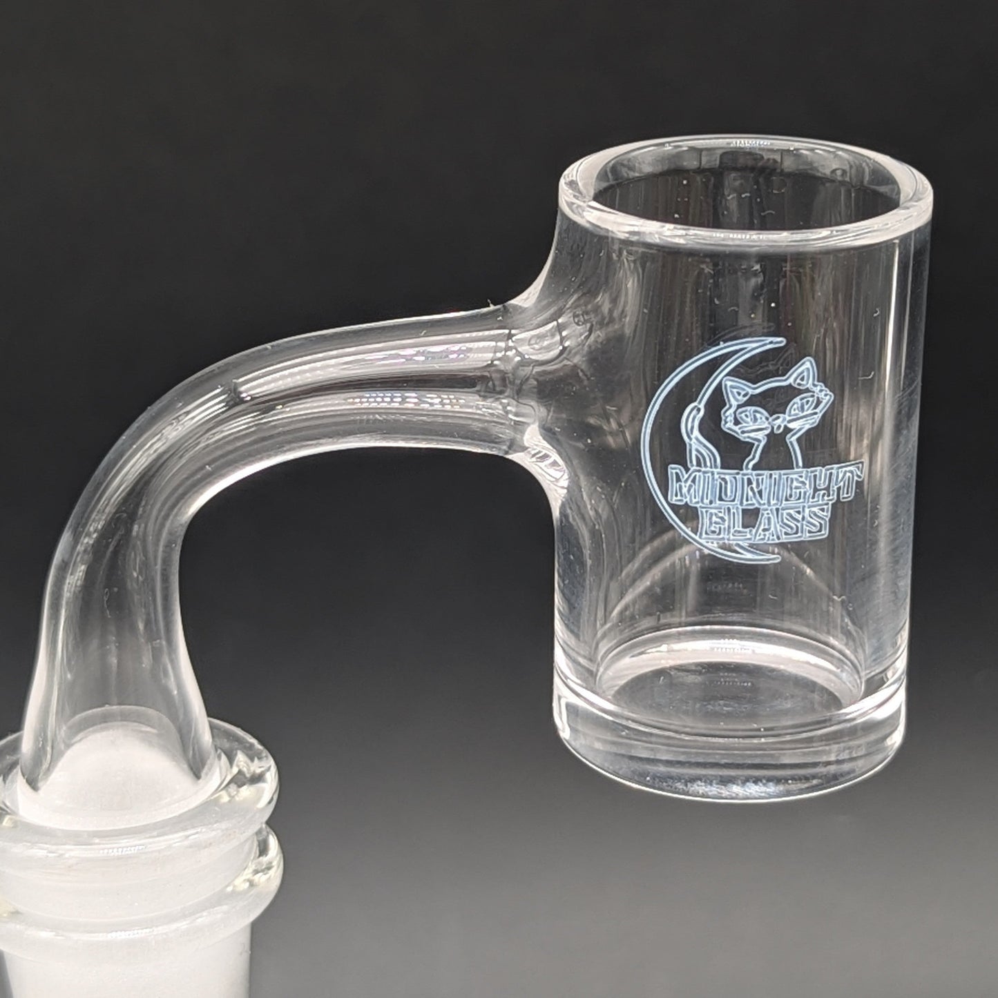Midnight Quartz Full Weld Bucket Banger 14mm-Avernic Smoke Shop