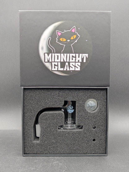 Midnight Quartz V2 Blender Banger Set 14mm-Avernic Smoke Shop