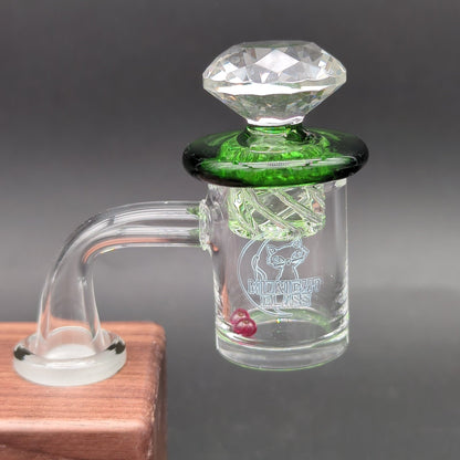 Midnight Quartz XL Banger Vortex Set 14mm 90 Degrees - Meech Madness Smoke Shop