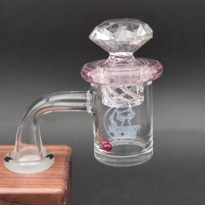 Midnight Quartz XL Banger Vortex Set 14mm 90 Degrees - Meech Madness Smoke Shop