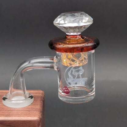 Midnight Quartz XL Banger Vortex Set 14mm 90 Degrees - Meech Madness Smoke Shop