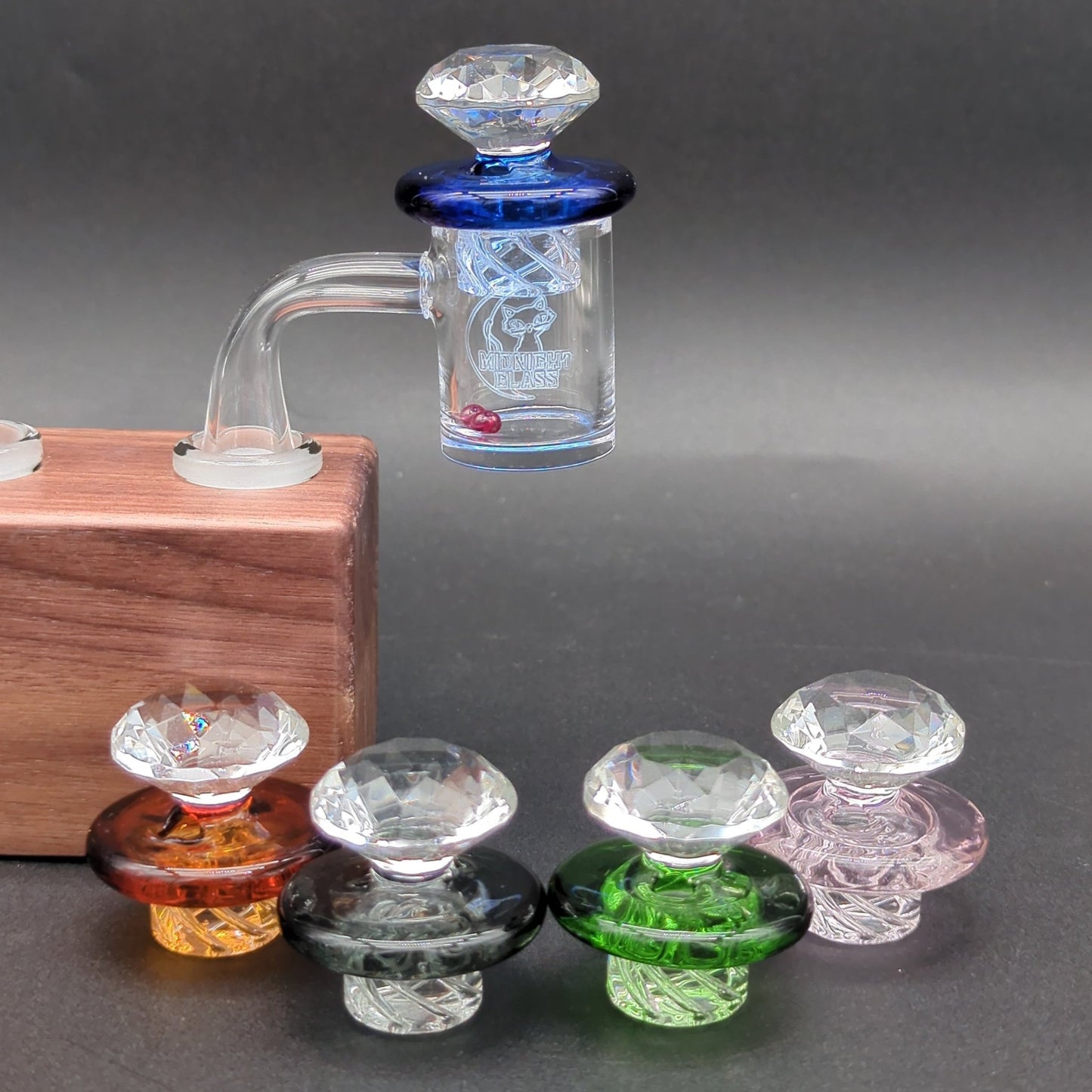 Midnight Quartz XL Banger Vortex Set 14mm 90 Degrees - Meech Madness Smoke Shop