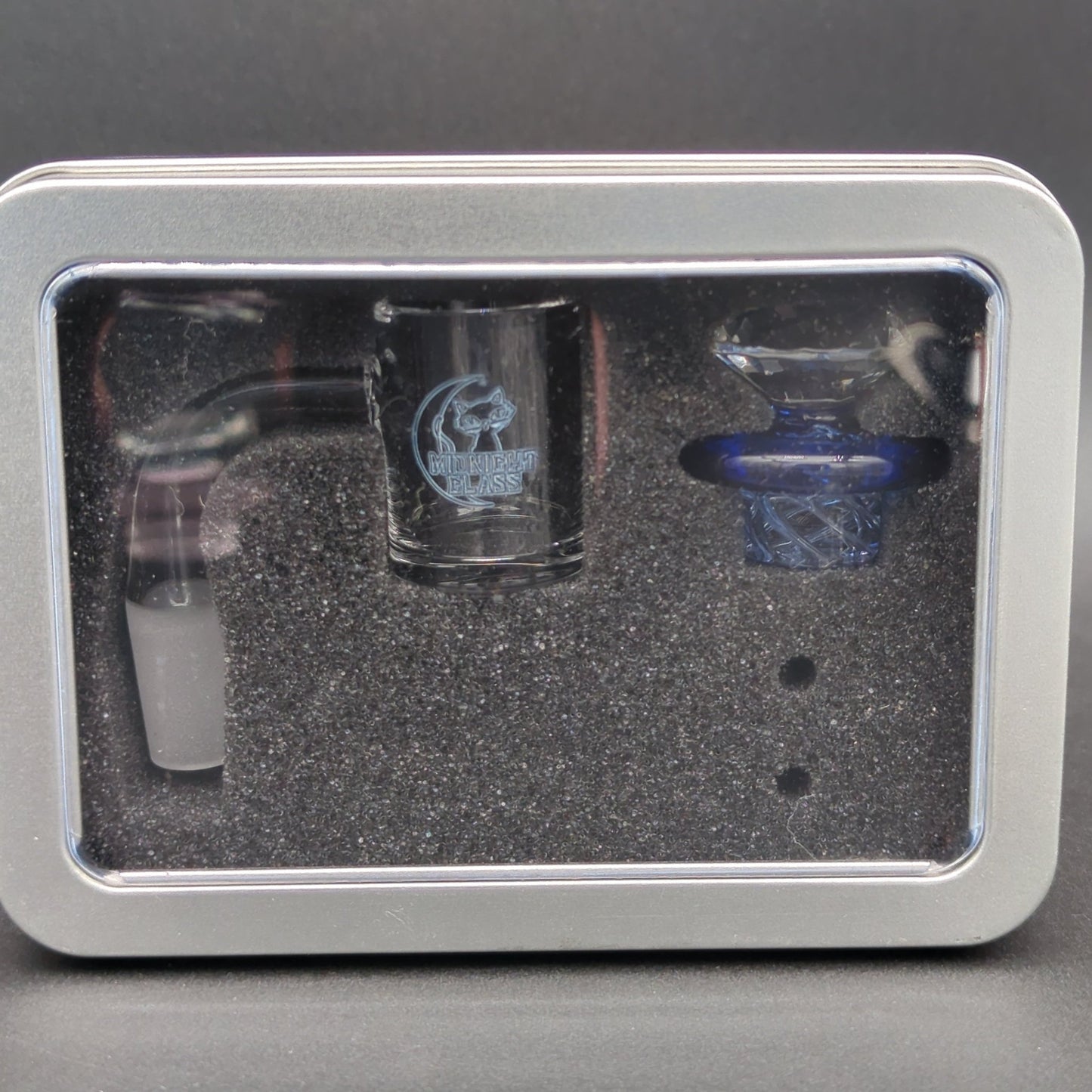 Midnight Quartz XL Banger Vortex Set 14mm 90 Degrees - Meech Madness Smoke Shop