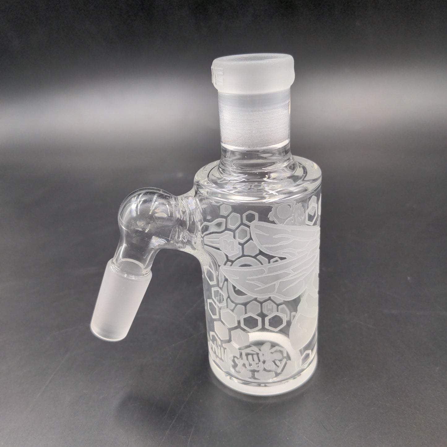 Milky Way Glass "Bee Hive" Dry Ash Catcher 14mm - Avernic Smoke Shop