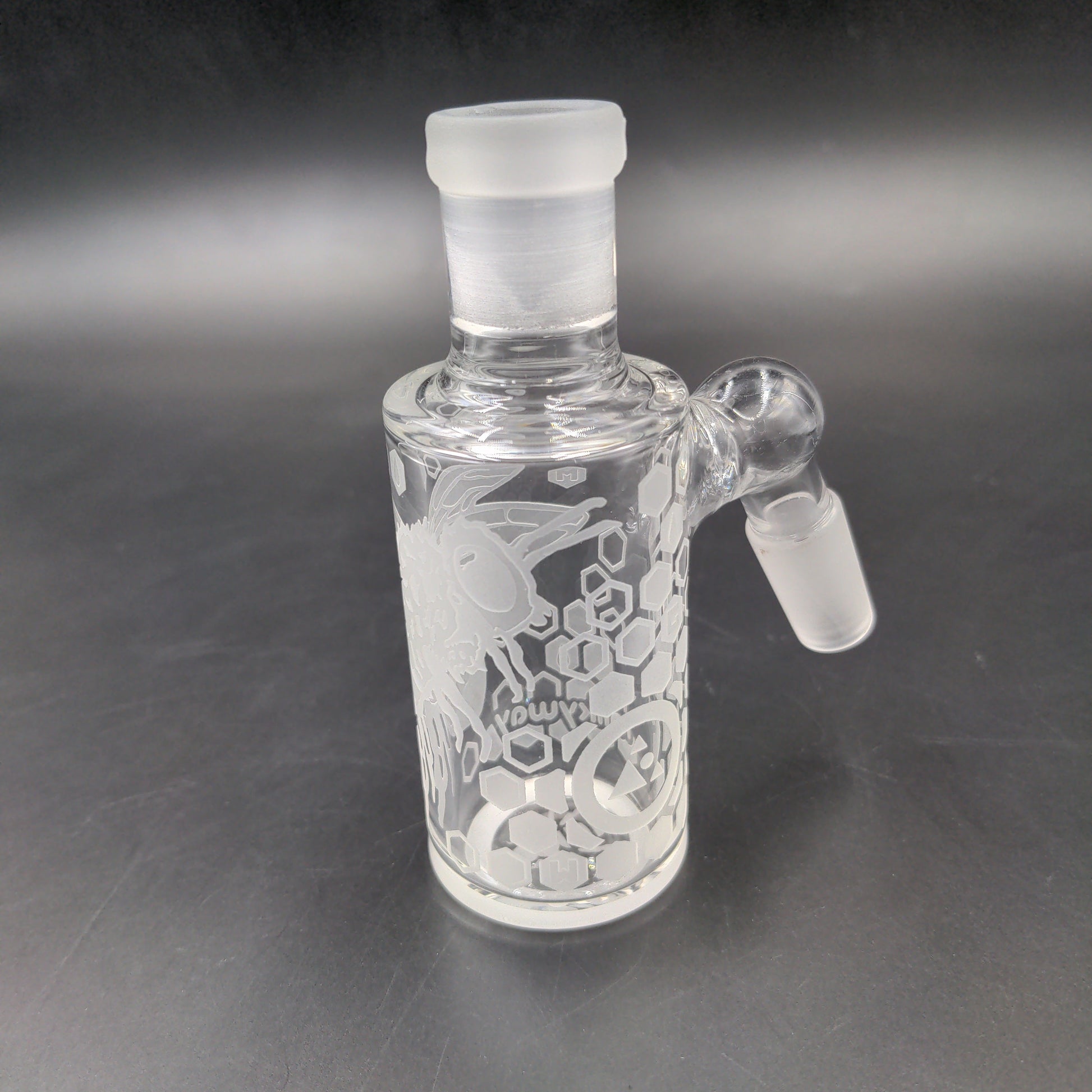 Milky Way Glass "Bee Hive" Dry Ash Catcher 14mm - Avernic Smoke Shop