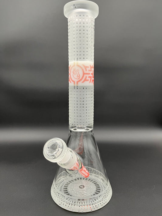 Milky Way Glass "Bio Grid" 15" Beaker - Avernic Smoke Shop