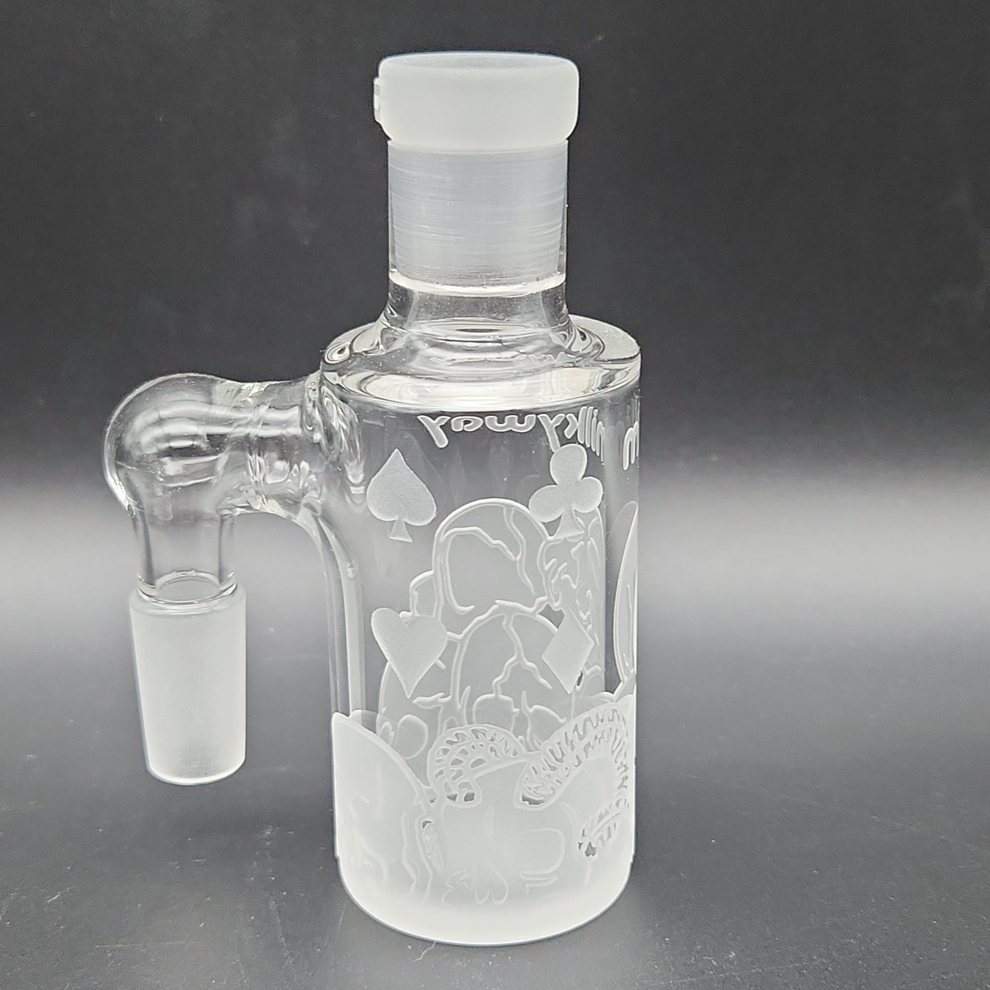 Milky Way Glass "Emperor's Legacy" Dry Ash Catcher 14mm - Avernic Smoke Shop