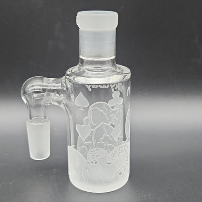 Milky Way Glass "Emperor's Legacy" Dry Ash Catcher 14mm - Avernic Smoke Shop