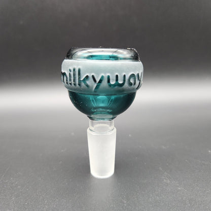 Milky Way Glass "Orbit" Bowl 14mm - Avernic Smoke Shop