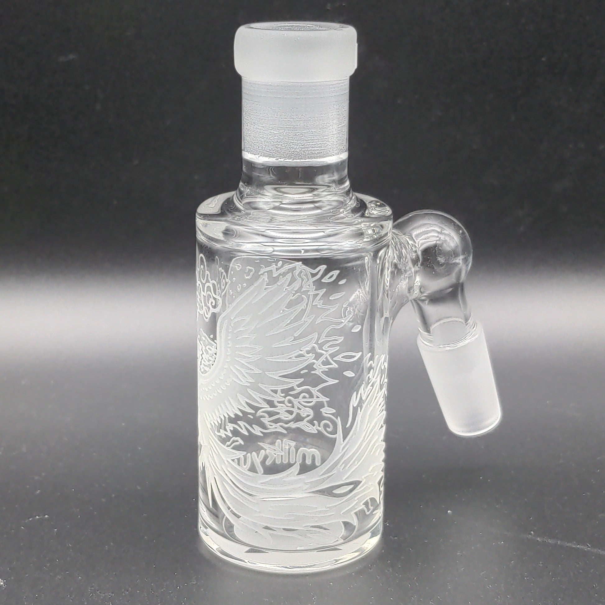 Milkyway Glass "Phoenix" Dry Ash Catcher 14mm 45 Degrees-Avernic Smoke Shop