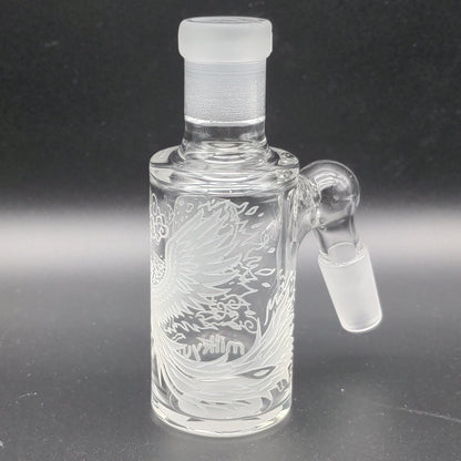 Milkyway Glass "Phoenix" Dry Ash Catcher 14mm 45 Degrees-Avernic Smoke Shop