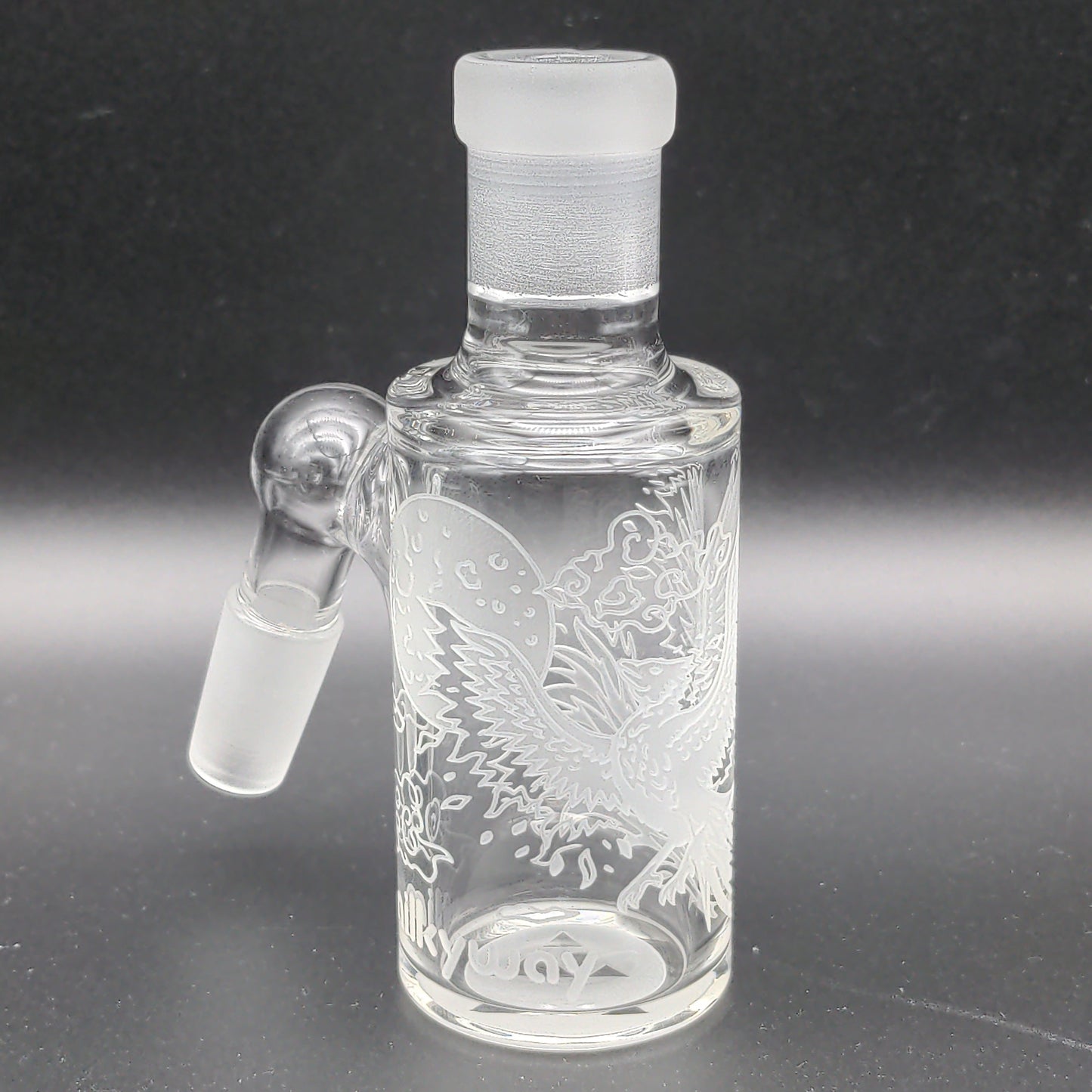 Milkyway Glass "Phoenix" Dry Ash Catcher 14mm 45 Degrees-Avernic Smoke Shop