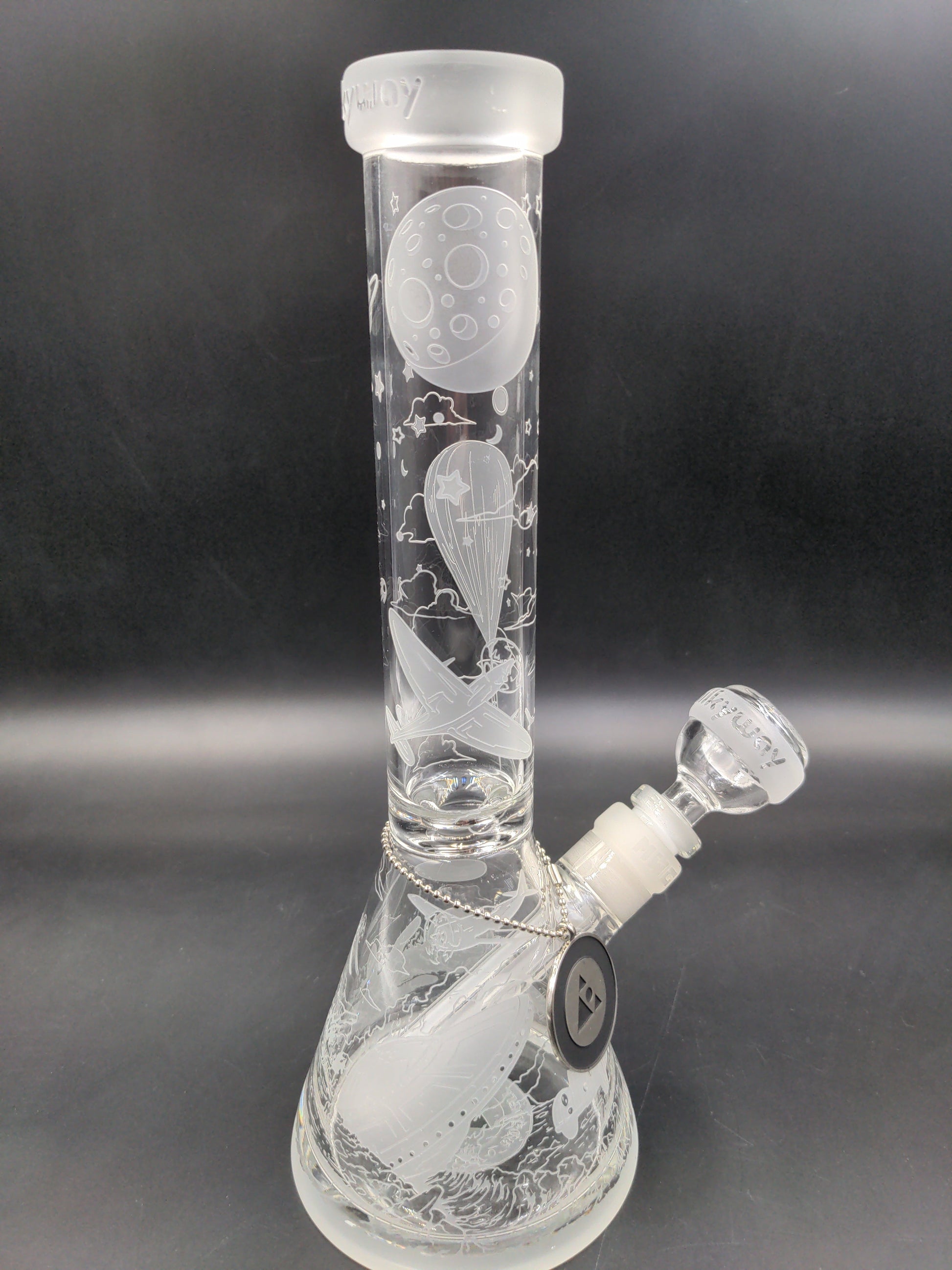 Milkyway Glass Roswell 1947 11" Beaker-Avernic Smoke Shop