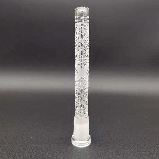 Milky Way Glass "X-Morphic" Downstem 6" - Avernic Smoke Shop