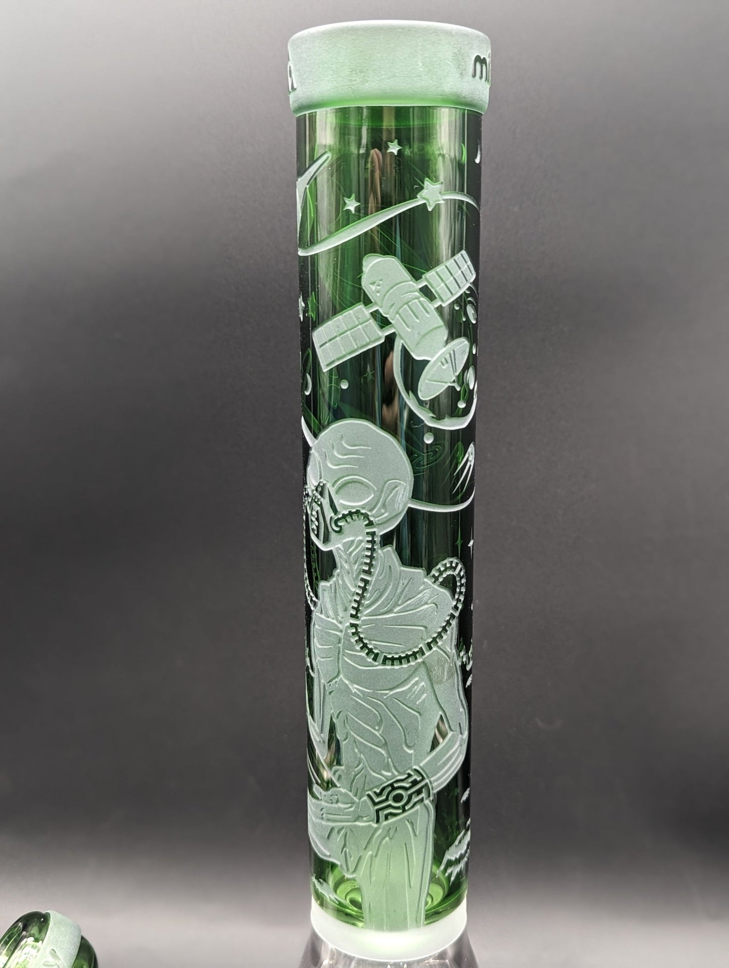 Milkyway Glass "Alien Artifacts" 16″ Beaker Bong - Meech Madness Smoke Shop