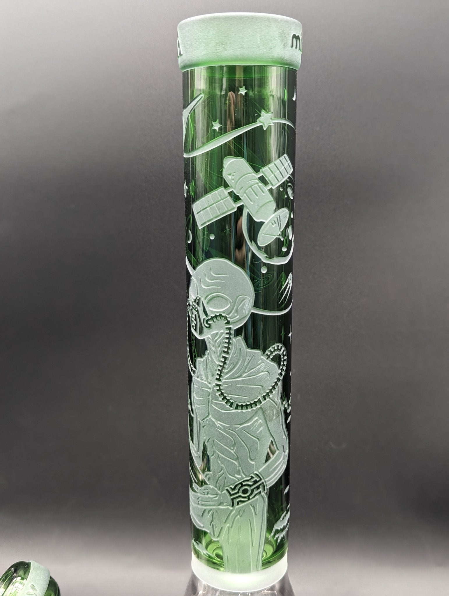 Milkyway Glass "Alien Artifacts" 16″ Beaker Bong - Meech Madness Smoke Shop