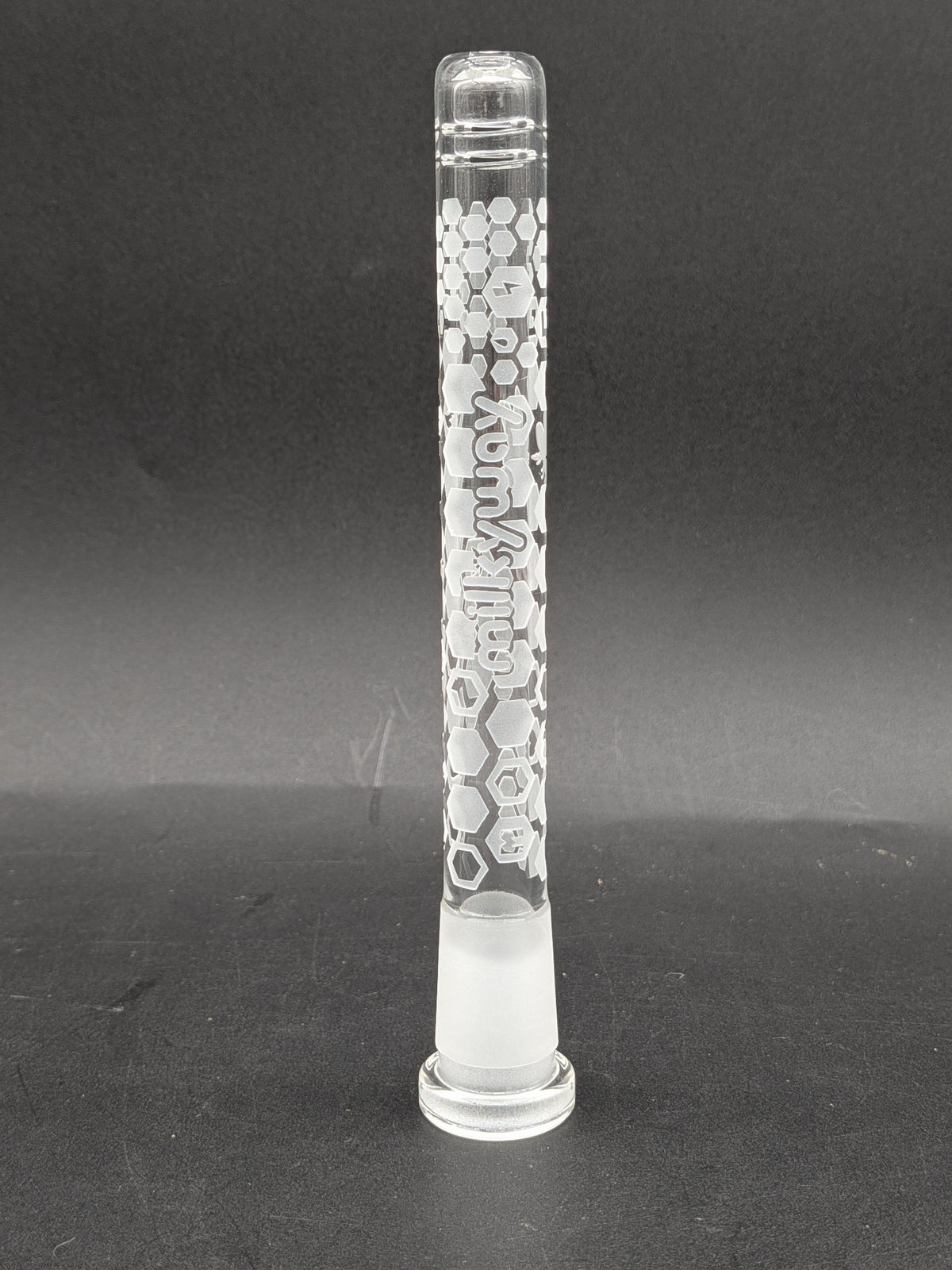 Milkyway Glass "Bee Hive" Downstem 6"-Avernic Smoke Shop
