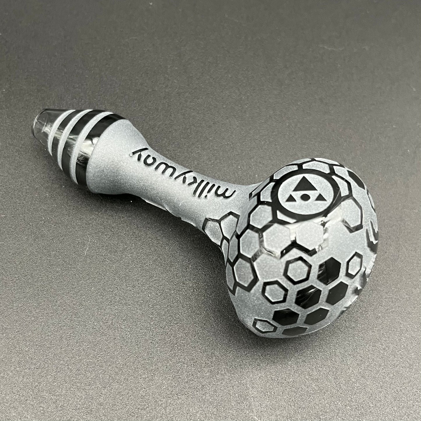Milkyway Glass "Bee Hive" Hand Pipe - Meech Madness Smoke Shop