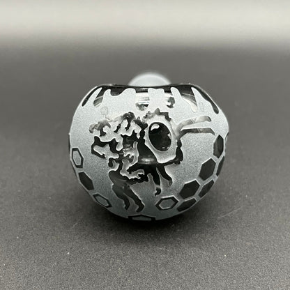 Milkyway Glass "Bee Hive" Hand Pipe - Meech Madness Smoke Shop