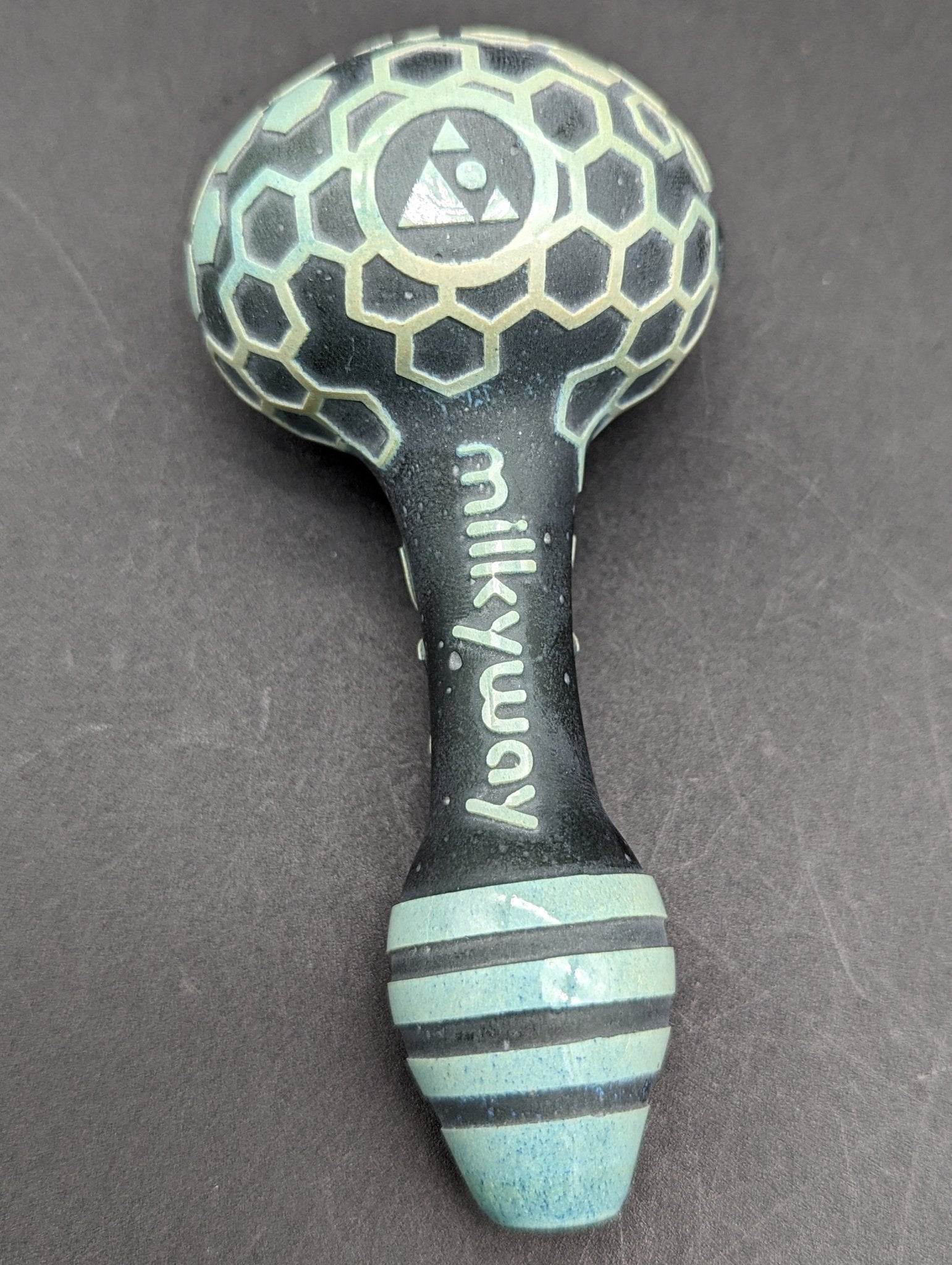 Milkyway Glass "Bee Hive" Hand Pipe - Meech Madness Smoke Shop