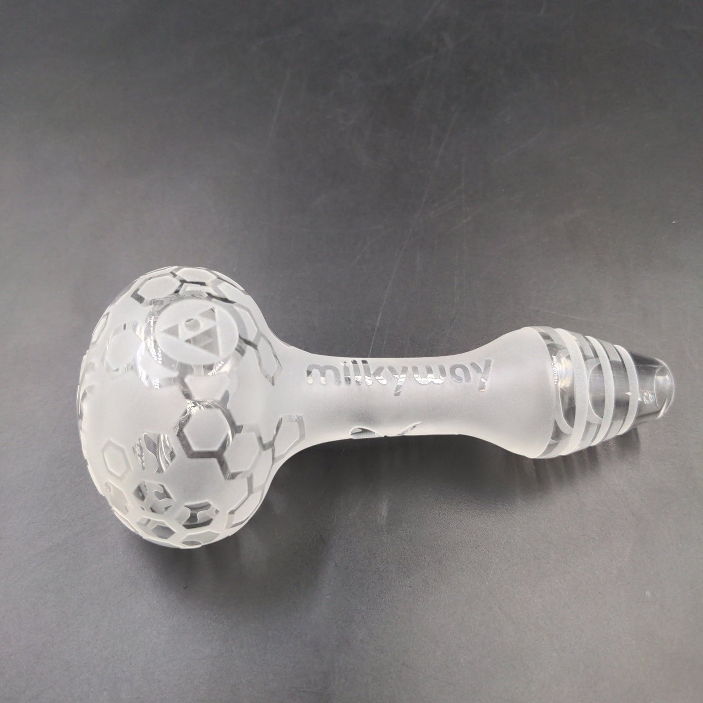 Milkyway Glass "Bee Hive" Hand Pipe - Meech Madness Smoke Shop