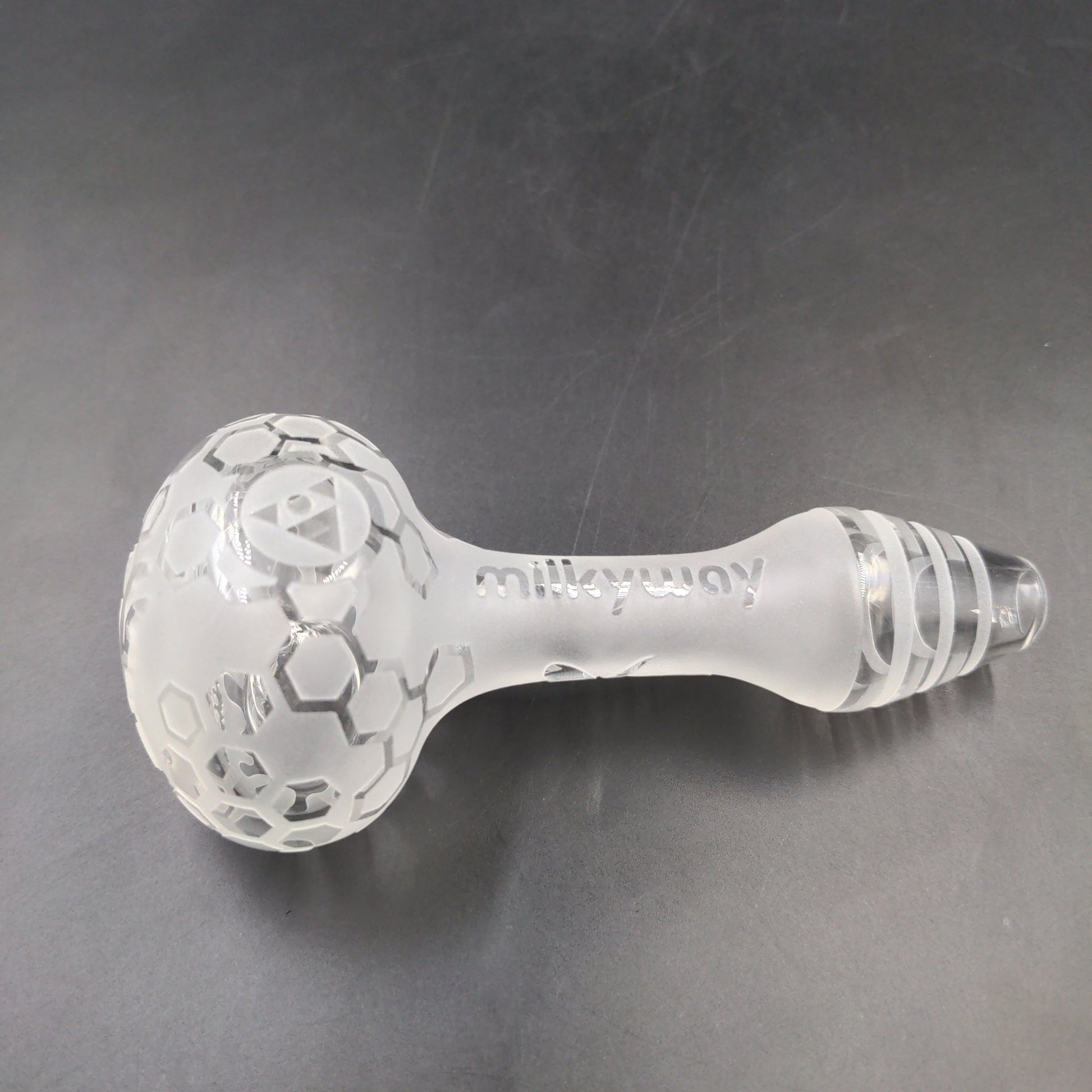 Milkyway Glass "Bee Hive" Hand Pipe - Meech Madness Smoke Shop