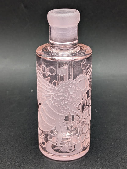 Milkyway Glass "Bee Hive" Wet Ash Catcher 14mm - Pink