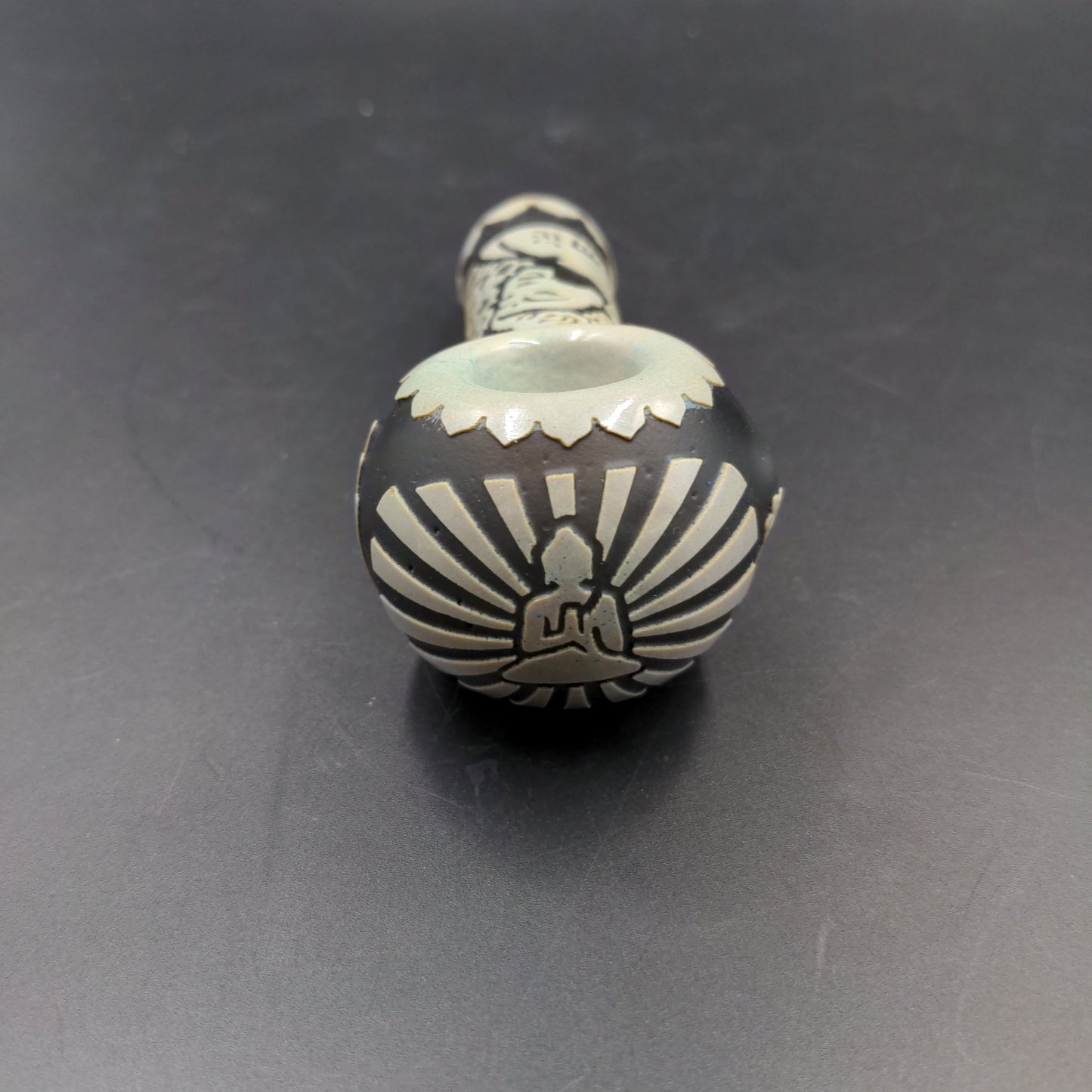 Milkyway Glass "Buddha" Pipe In Color - Meech Madness Smoke Shop