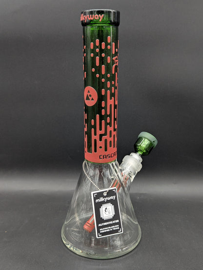 Milkyway Glass Cascade 14″ Beaker Bong
