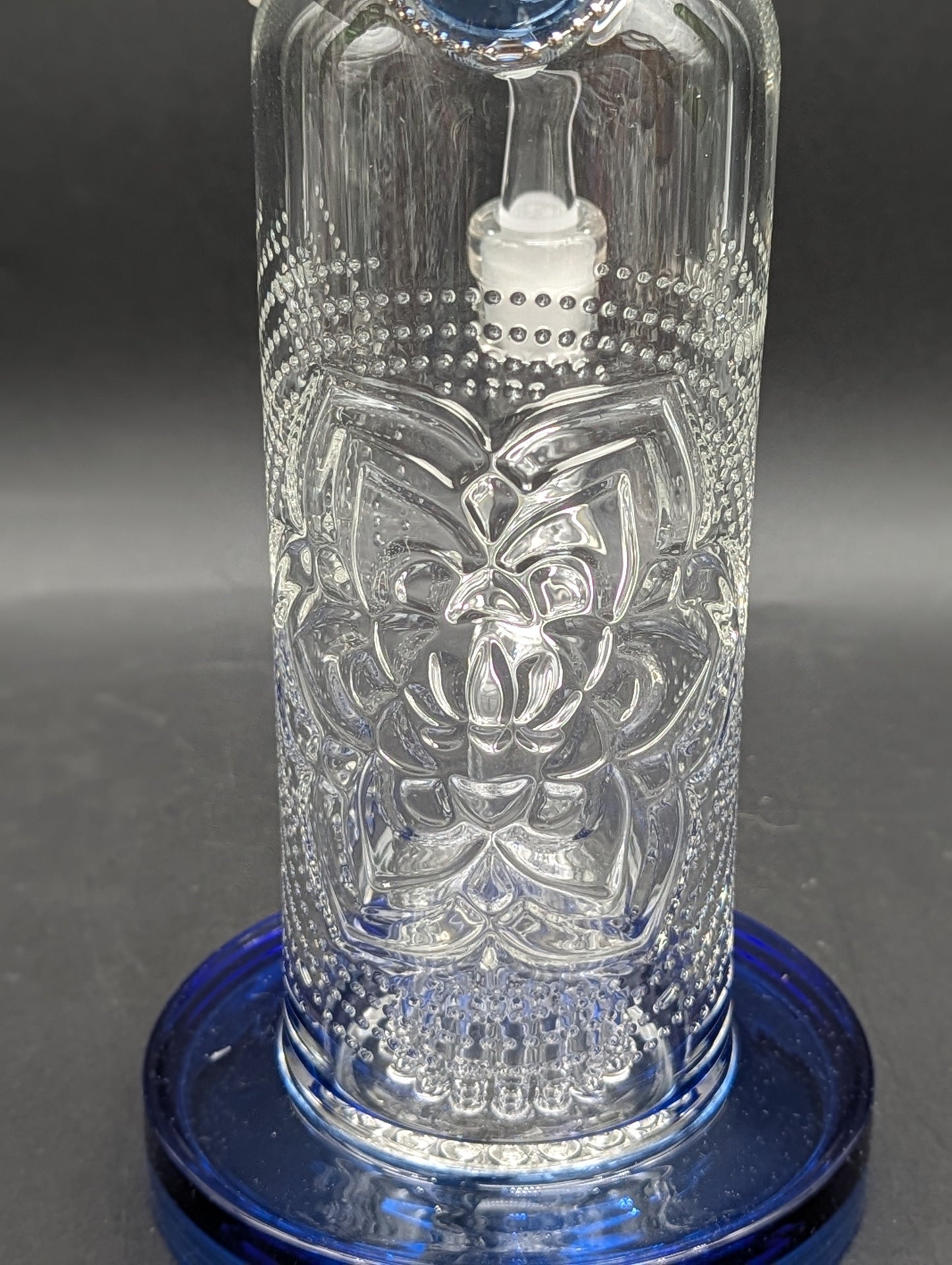 Milkyway Glass Chakra Level 1 8″ Bubbler