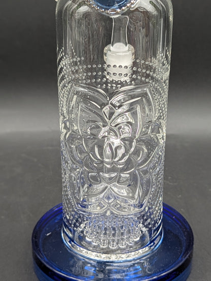 Milkyway Glass Chakra Level 1 8″ Bubbler