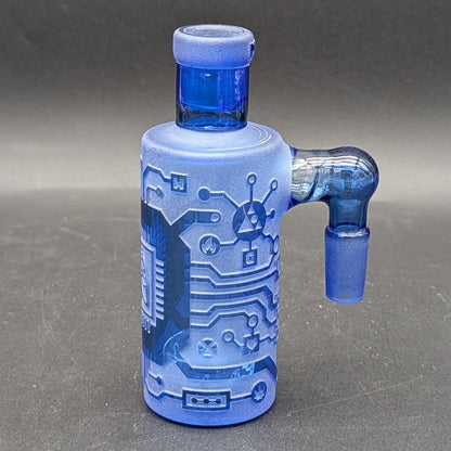 Milkyway  Glass "Circuitboard" Wet Ash Catcher 14mm-Avernic Smoke Shop