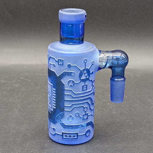 Milkyway  Glass "Circuitboard" Wet Ash Catcher 14mm-Avernic Smoke Shop