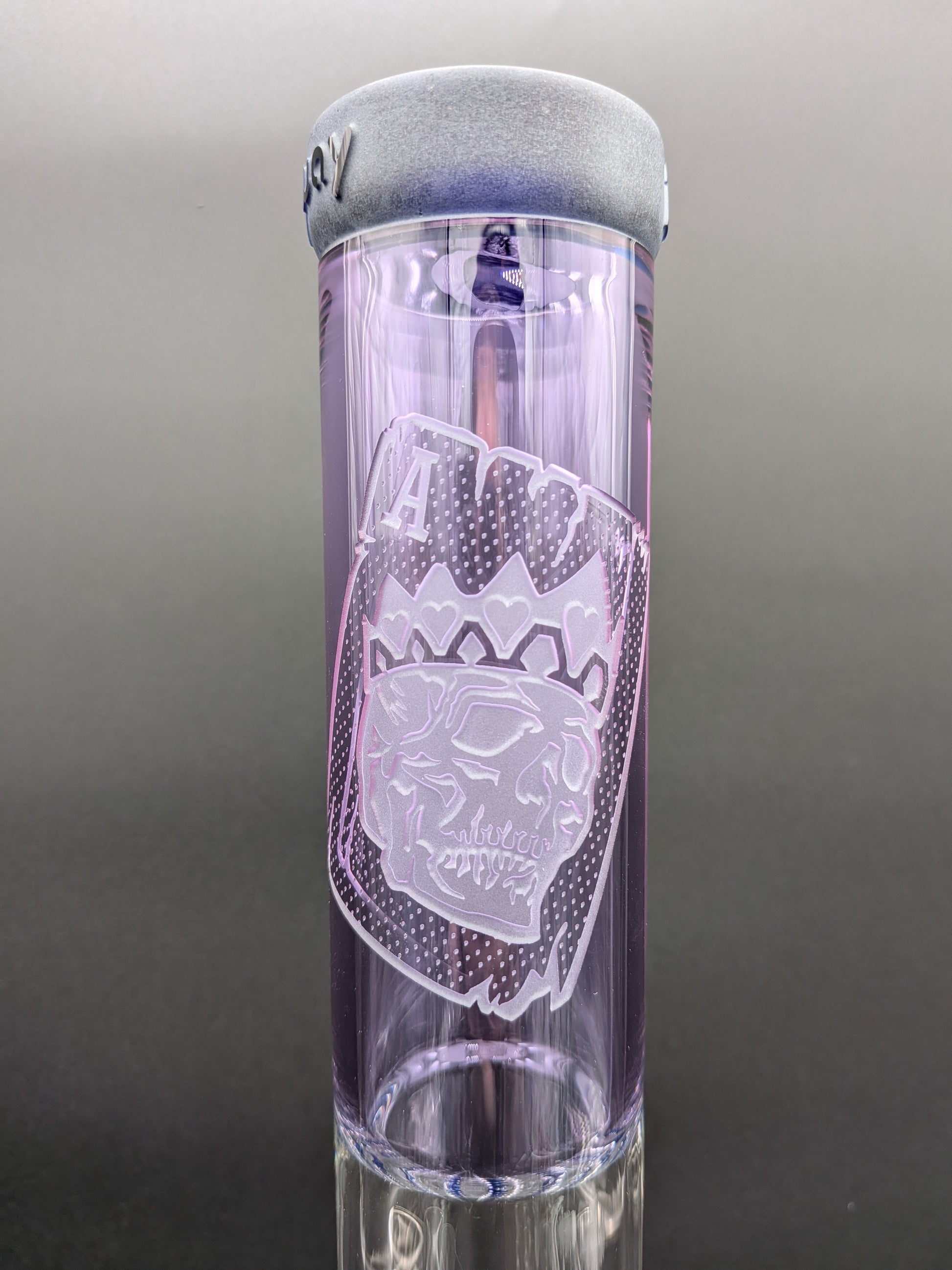 Milkyway Glass "Cursed Saint Card" 16″ Beaker Bong-Avernic Smoke Shop