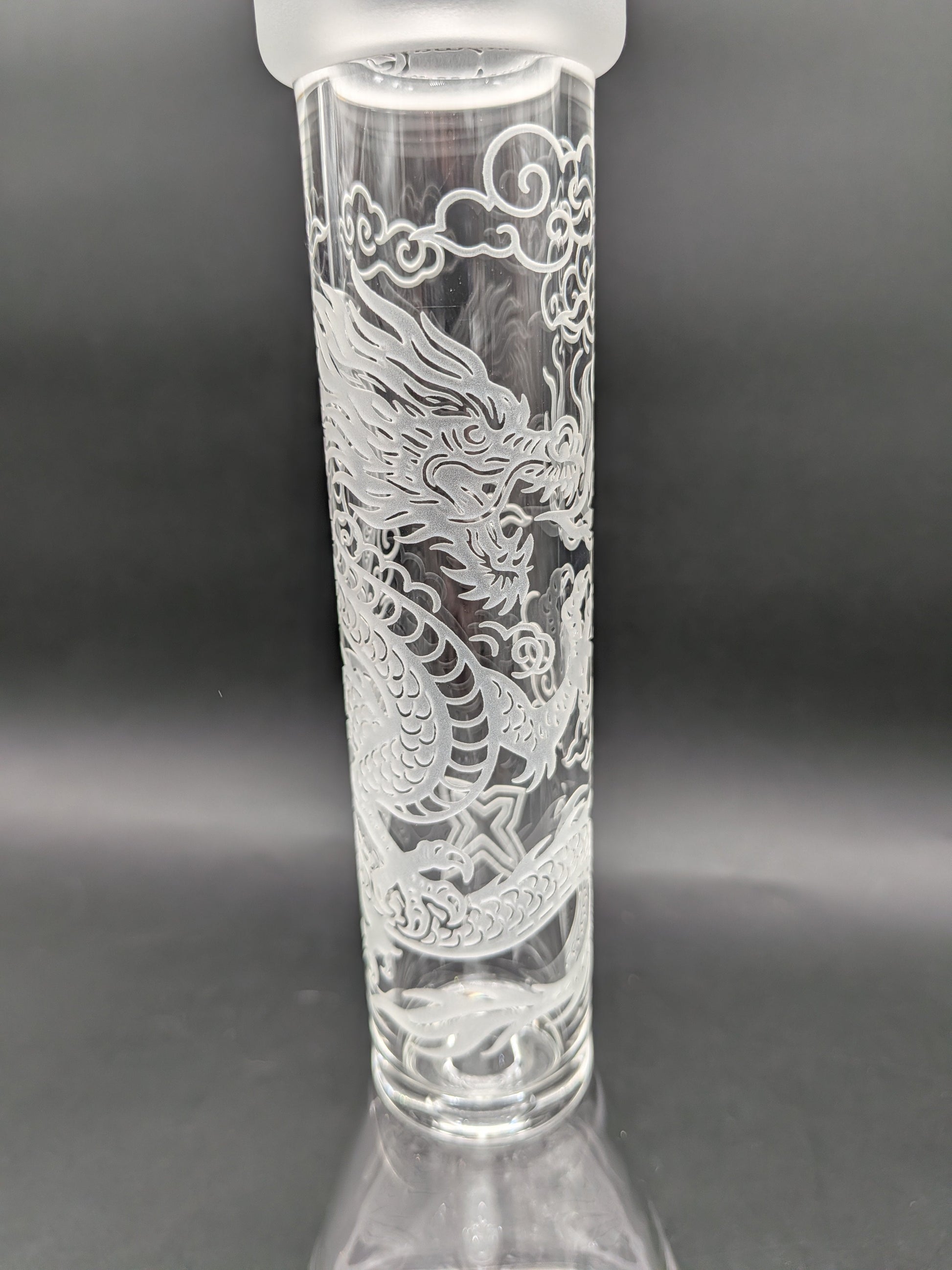 Milkyway Glass "Dragon Heart" 10″ Beaker Bong-Avernic Smoke Shop
