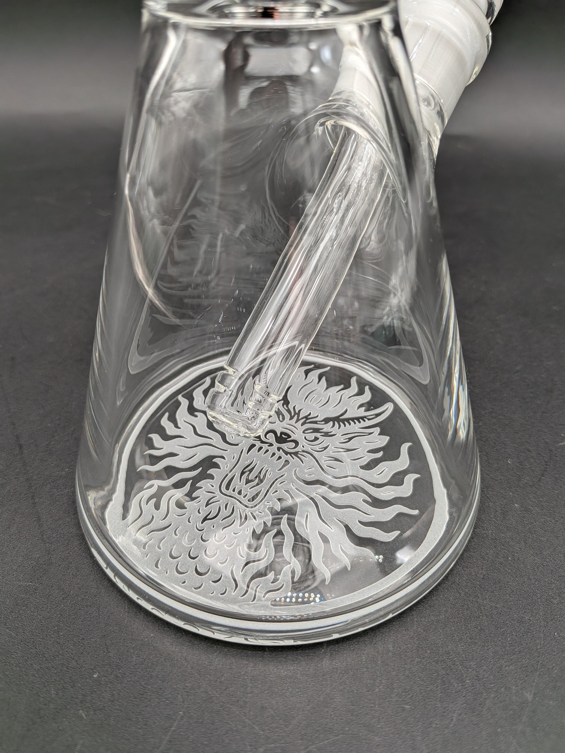 Milkyway Glass "Dragon Heart" 10″ Beaker Bong-Avernic Smoke Shop