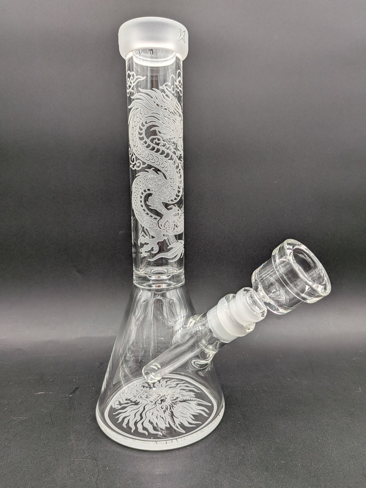 Milkyway Glass "Dragon Heart" 10″ Beaker Bong-Avernic Smoke Shop