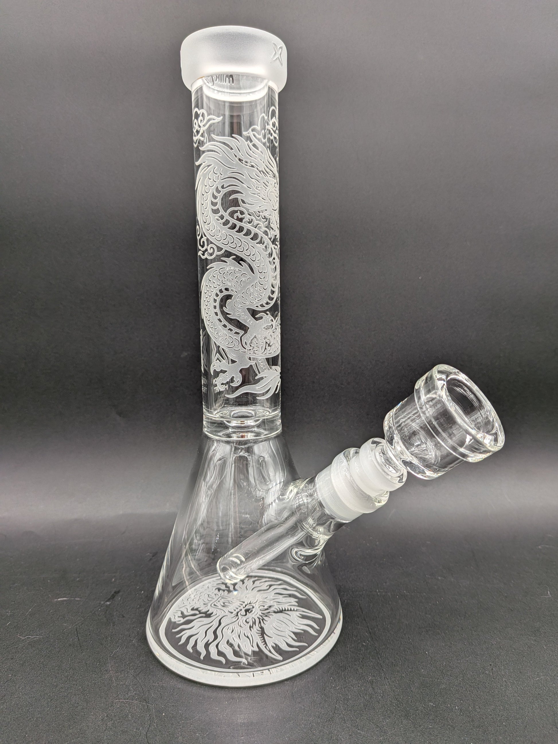 Milkyway Glass "Dragon Heart" 10″ Beaker Bong-Avernic Smoke Shop